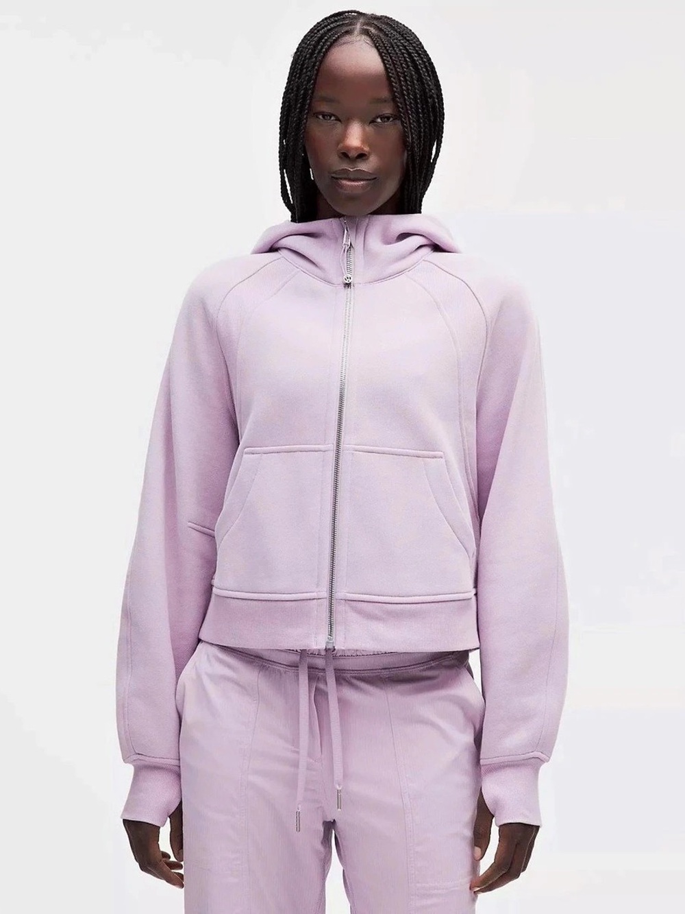 nwt Lululemon Scuba Oversized Full-Zip Hoodie in Lilac Play